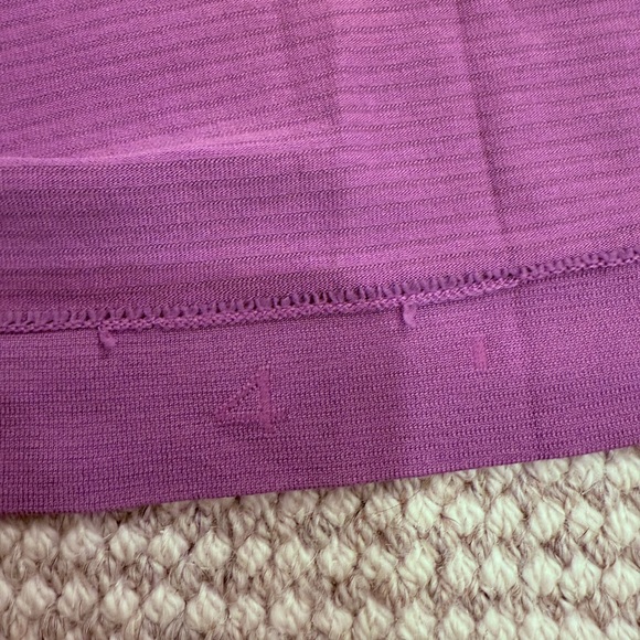 Lululemon Athletica Short Sleeve Purple Tee - Picture 4 of 4